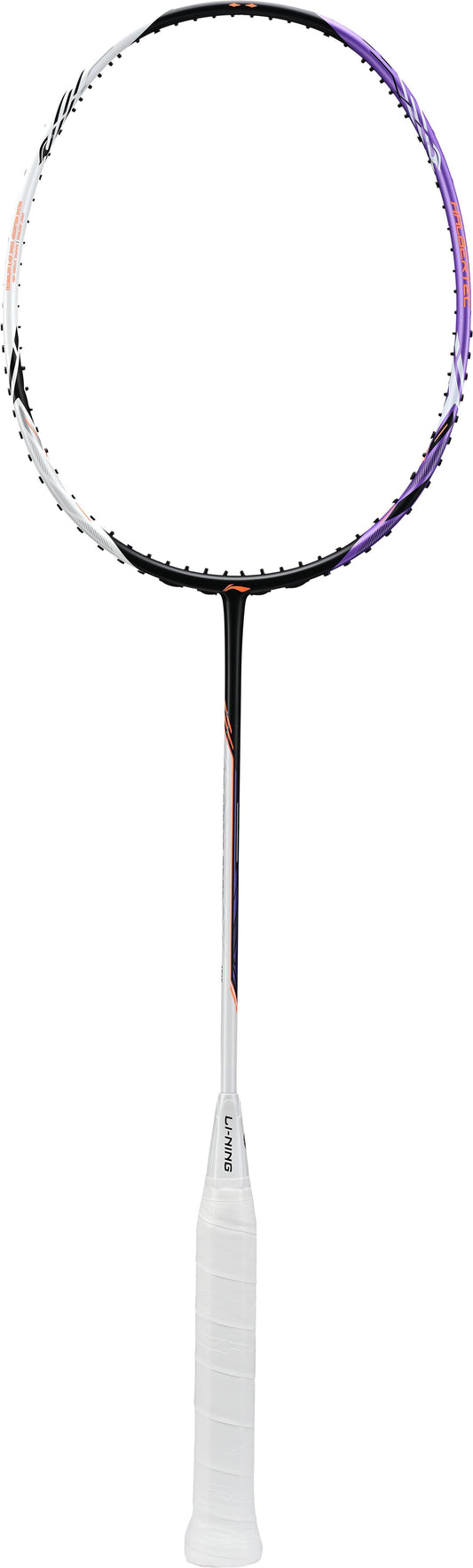 Badminton racket HalberTec 5000 (4U) white/Pink - unstrung - AYPT373-4