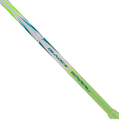 Badmintonracket BladeX Spiral (4U) - green - unstrung - AYPV013-4