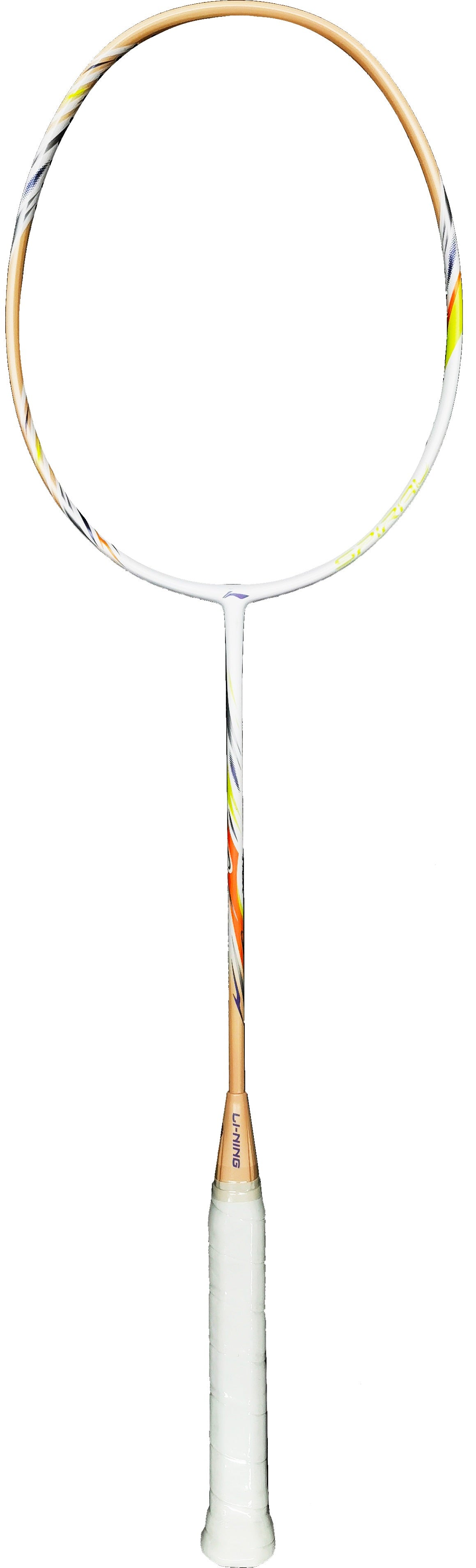 Badmintonschläger BladeX Spiral (4U) - beige - unbespannt - AYPV017-4