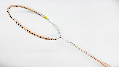 Badmintonschläger BladeX Spiral (4U) - beige - unbespannt - AYPV017-4