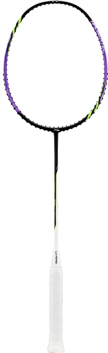 Badmintonschläger HalberTec 1000 (5U) schwarz/lila - unbespannt  - AYPV021-5