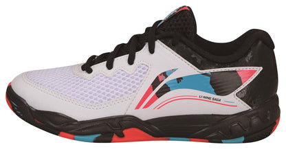 Unisex Badmintonshoe "Saga II Lite JR" - white-black-red - AYTT008-1
