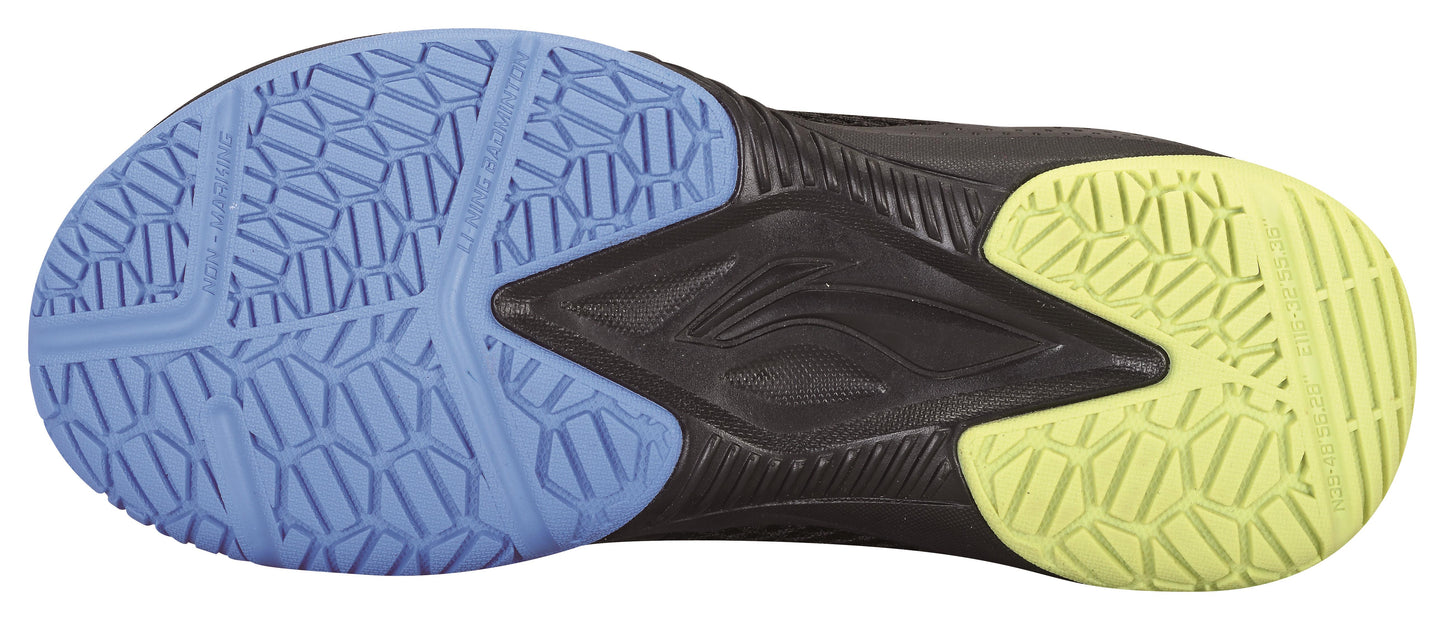 Unisex badminton shoe "Donner" junior black - AYTT014-4 EU 31 2/3 -US 1 -190 mm