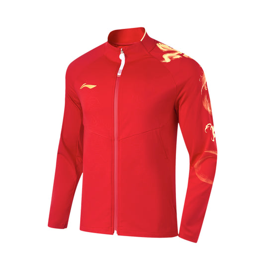 Unisex Training Jacket  China Team "Cloud-Dragon" - red - AYYU013-2