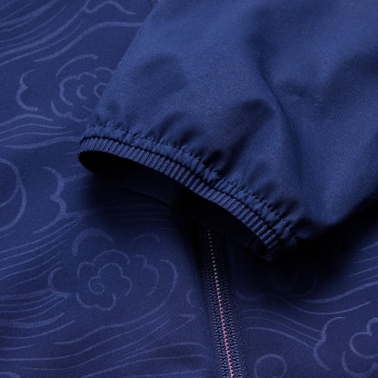 Unisex Trainingsjacke China Team "Dragon" - blau - AYYU015-3