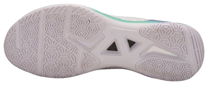 Unisex Badmintonschuh Donner 2 - weiß/lila - AYZU015-1