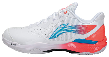 Unisex Badmintonschuh Donner 2 - weiß/rot - AYZU015-2