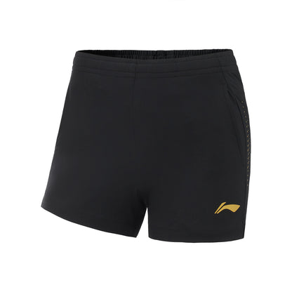 Tischtennis Kinder Short - schwarz - AAPV058-1