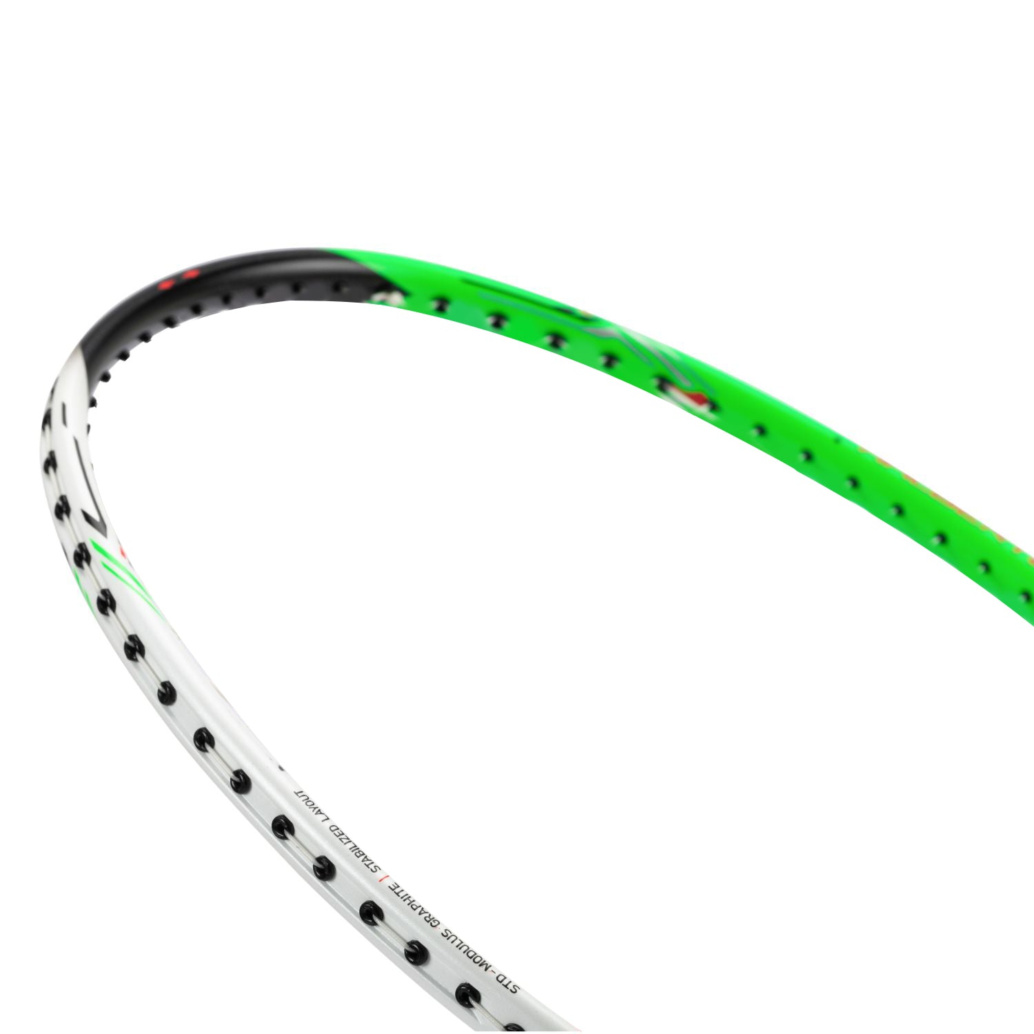 Badmintonschläger HalberTec 3000 (5U) weiß/grün - unbespannt  - AYPV011-5