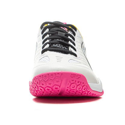 Table tennis shoe Hawk Eye 3.0 - white/yellow/pink - APPV003-2