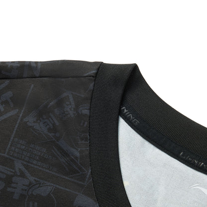 Tischtennis Shirt ''Culture'' schwarz - AHSV107-1