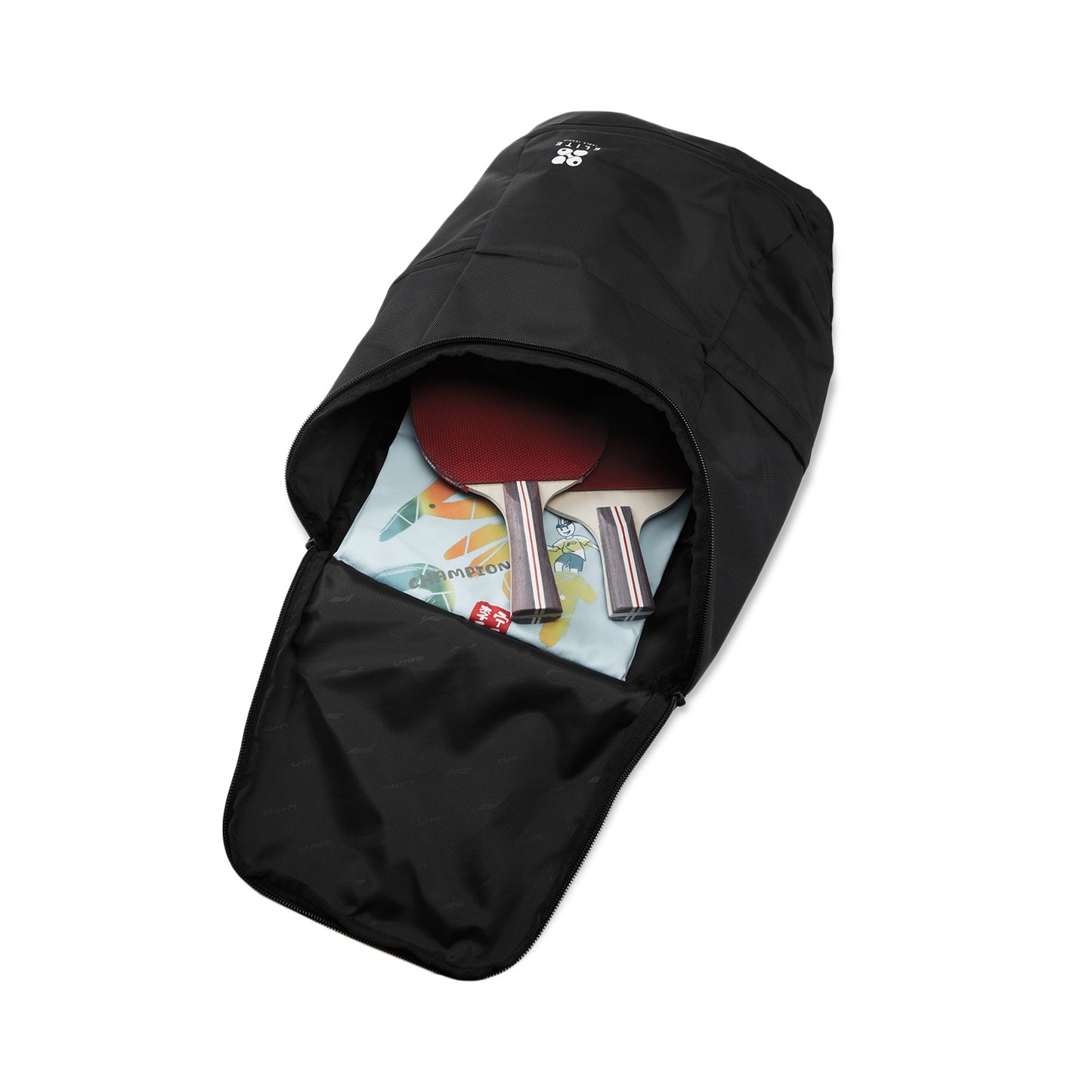 Tischtennis Rucksack Dynamic Power 2025 schwarz - ABSV039-2