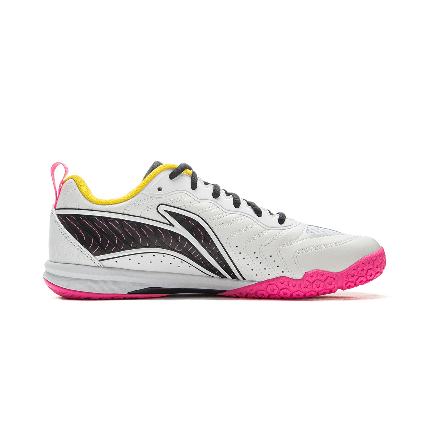 Table tennis shoe Hawk Eye 3.0 - white/yellow/pink - APPV003-2