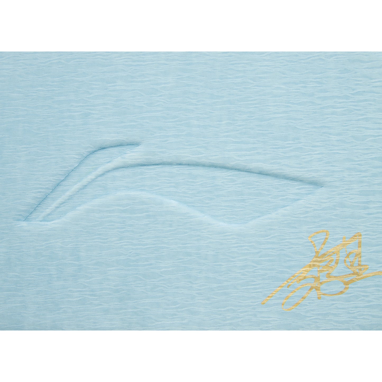 Tischtennis Wang Manyu Schlägerhülle National Team 2025 hellblau - ABJU033-3