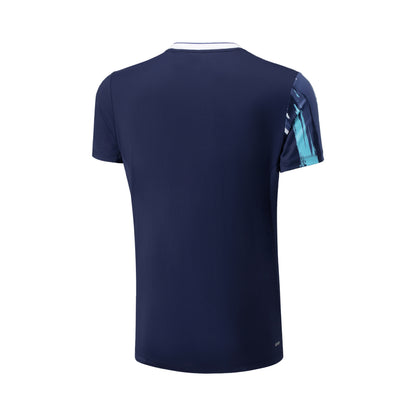 Men's competition shirt "National Teams" Lines - blue - AAYV025-1