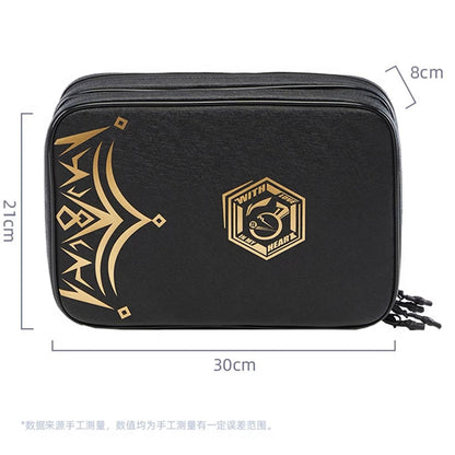 Tischtennis Ma Long Schlägerhülle National Team 2025 schwarz - ABJU031-1