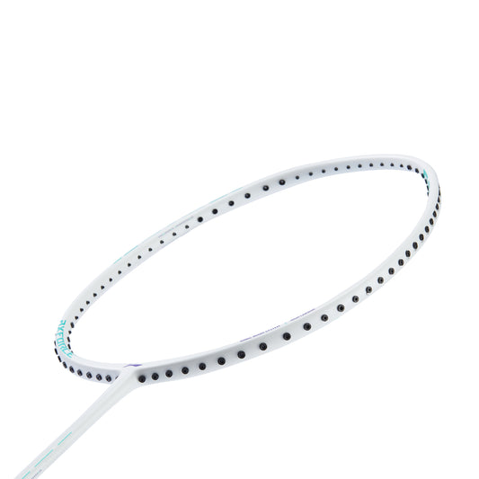 Badminton racket AXFORCE 10 (5U) white strung - AYPU105-50