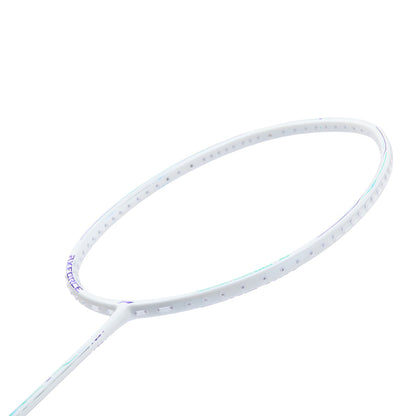 Badmintonracket AXFORCE 80 (5U) white unstrung - AYPV035-5