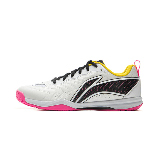 Table tennis shoe Hawk Eye 3.0 - white/yellow/pink - APPV003-2