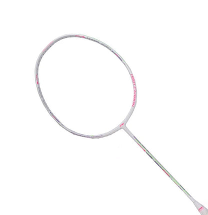 Badminton racket High Carbon HC1000 white strung - AYPT475-4