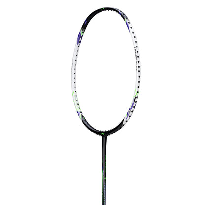 Badmintonschläger HalberTec Motor (4U) schwarz/weiß - unbespannt  - AYPU073-4