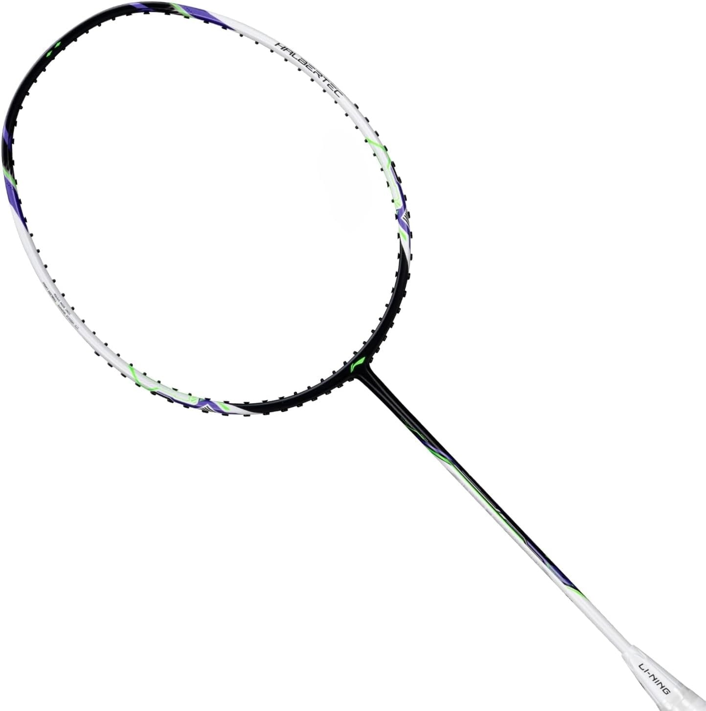 Badmintonschläger HalberTec Motor (4U) schwarz/weiß - unbespannt  - AYPU073-4