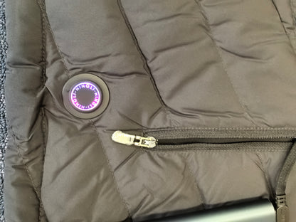 Herren Outdoor Daunenjacke dunkelblau - AYMS215-1