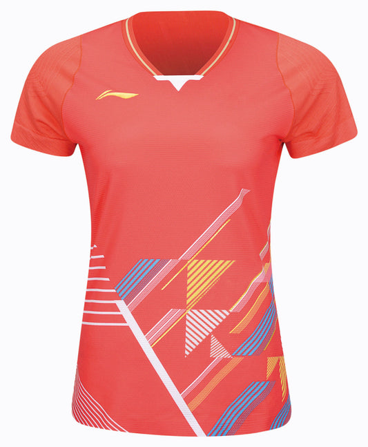 Women's competition shirt "China Youth Team Winner" - red - AAYT582-2