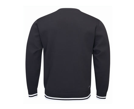 Unisex Pullover Sweater "Elegance" - black - AMBU295-1