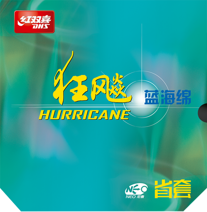 DHS NEO Hurricane 3 Provincial edition 2,15mm 39 Schwarz (Blau Schwamm) DXDJ003-1