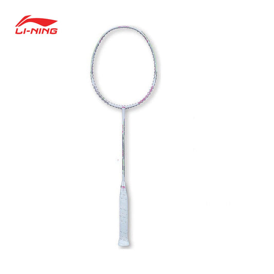 Badminton racket High Carbon HC1000 white strung - AYPT475-4