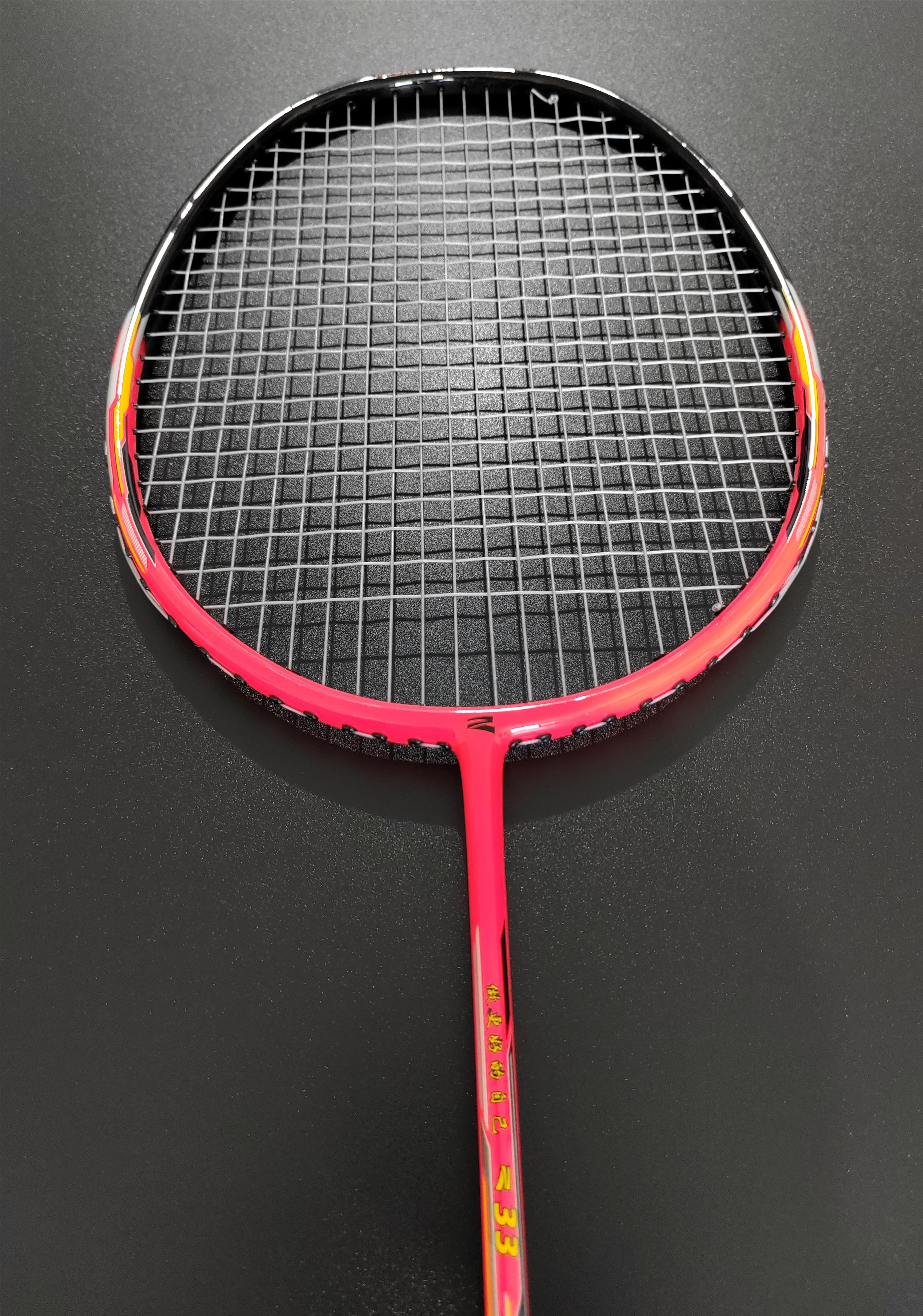 Badmintonschläger Z33 bespannt