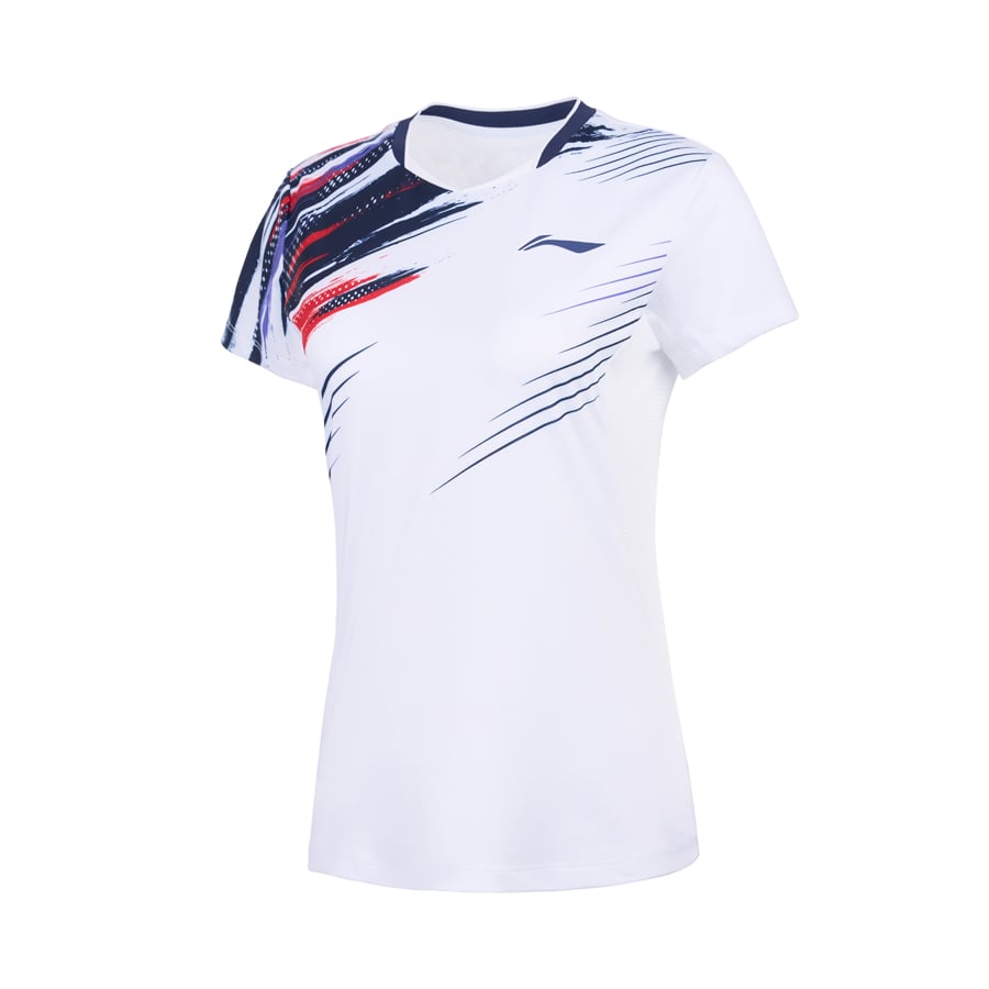 Damen Wettkampfshirt "National Teams" Lines - blau - AAYV048-1