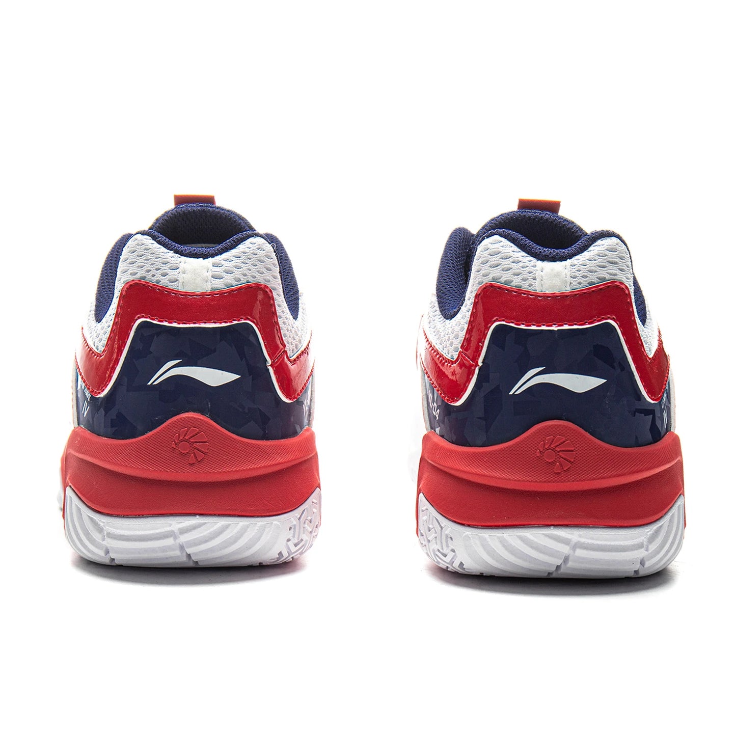 Unisex Badmintonschuh Soundwave - weiß/rot - AYTV015-3