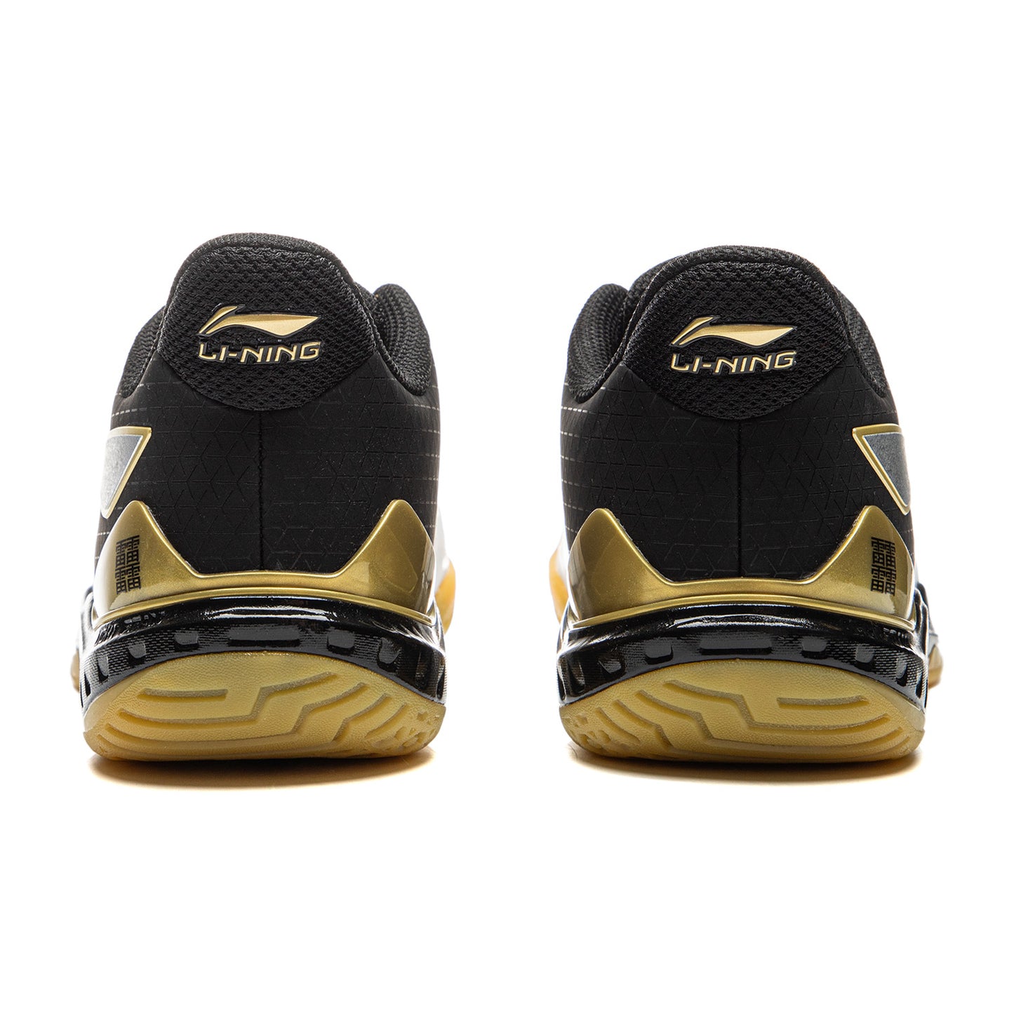 Unisex Badmintonschuh Wolke 2 - schwarz/weiß - AYZU017-4