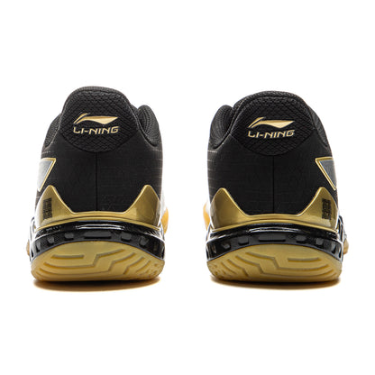 Unisex Badmintonschuh Wolke 2 - schwarz/weiß - AYZU017-4